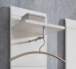 Kapstok Allan H152 - Wit -Collectie Slaapkamermeubels 3526 084 det kleiderstange a ce62