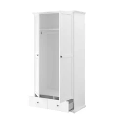 Kledingkast Morgane 104cm Met 2 Deuren - Wit -Collectie Slaapkamermeubels 3540 A2PT D OUV 20190418012248 7a47