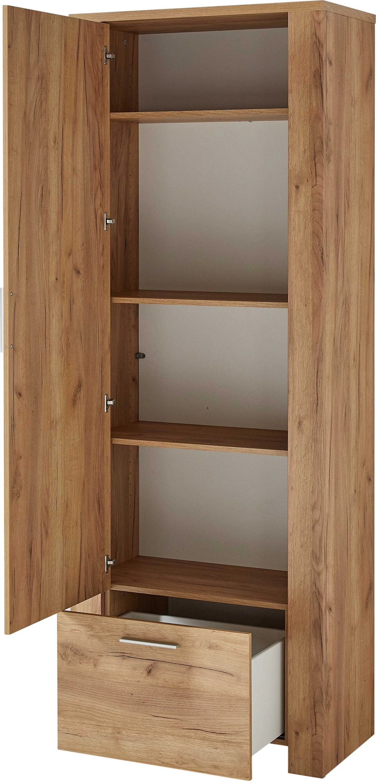 Garderobekast Castor 74cm Met 2 Deuren - Eik 9 Garderobekast Castor 74cm Met 2 Deuren - Eik - Afbeelding 7