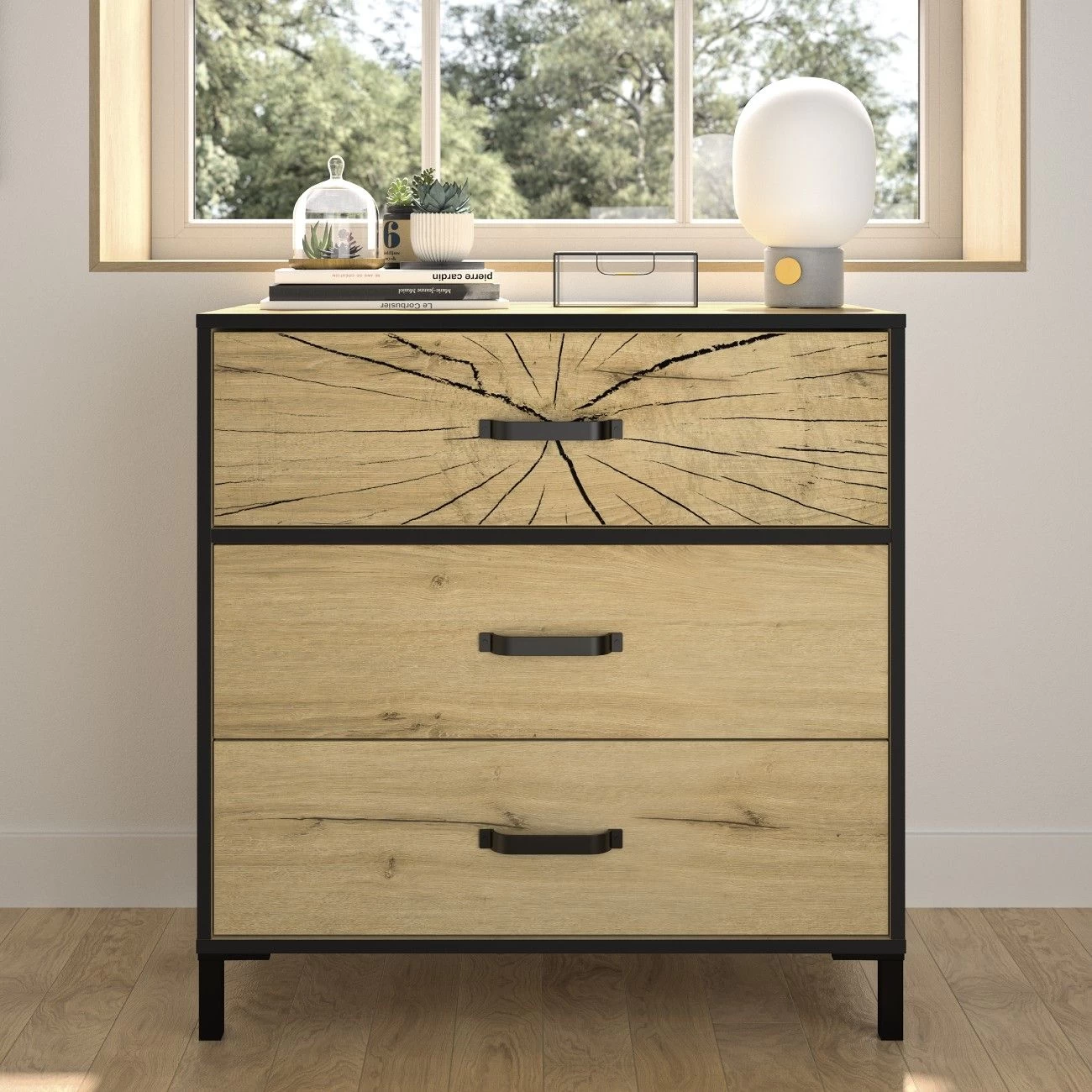 Commode Armelle | 81 X 45 X 83 Cm | Eiken-design 3 Commode Armelle | 81 X 45 X 83 Cm | Eiken-design