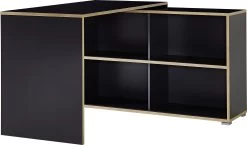 Hoekbureau Tyson 120x120 Cm - Antraciet/eik -Collectie Slaapkamermeubels 4036 161 pe dek e cut 686f
