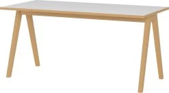 Bureau Hercules 160cm - Wit/eik -Collectie Slaapkamermeubels 4173 513 pe a cut 3b20