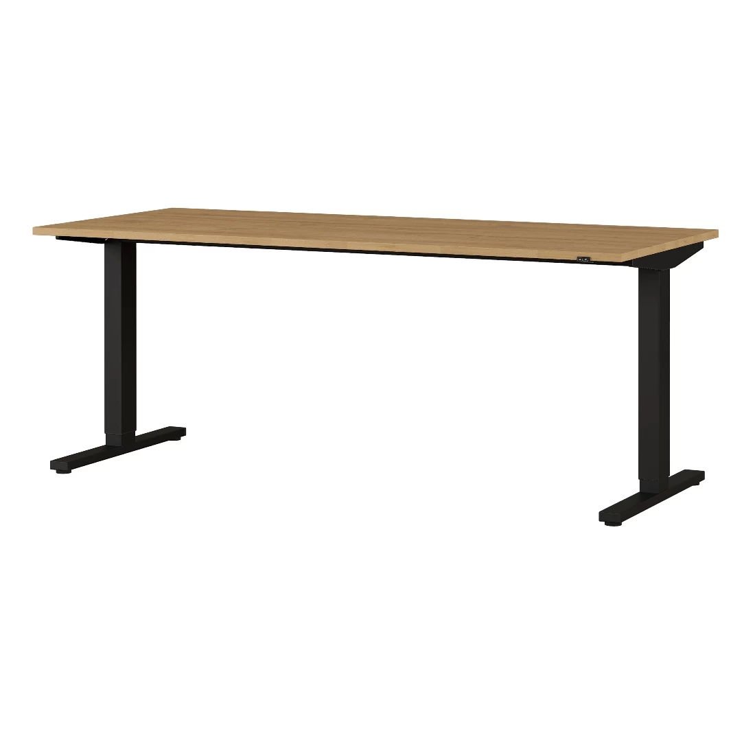 Zit-sta Bureau Osmond 180cm Elektrisch Verstelbaar - Eik/zwart 12 Zit-sta Bureau Osmond 180cm Elektrisch Verstelbaar - Eik/zwart - Afbeelding 10