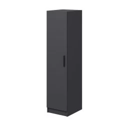 Woody Kledingkast - Antraciet | 100% Melamine Coating | 18mm Dik 12 Woody Kledingkast - Antraciet | 100% Melamine Coating | 18mm Dik -Collectie Slaapkamermeubels 506MNR2126 20 206 84e1