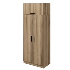 Houten Kledingkast | Melamine Coating | Eik 12 Houten Kledingkast | Melamine Coating | Eik -Collectie Slaapkamermeubels 506MNR2237 20 206 03bb