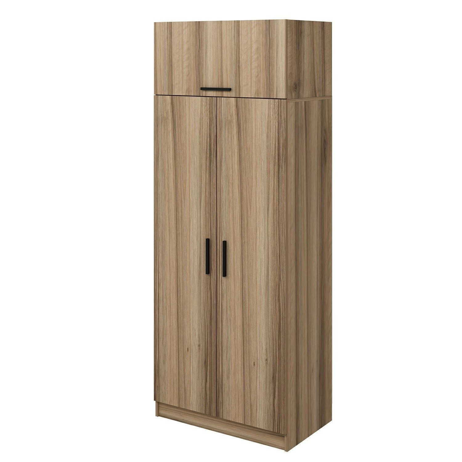 Houten Kledingkast | Melamine Coating | Eik 5 Houten Kledingkast | Melamine Coating | Eik - Afbeelding 3