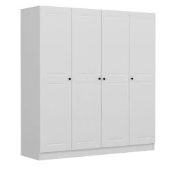 Woody Kledingkast | 100% Melamine Coating | Wit | 180x210x52cm 16 Woody Kledingkast | 100% Melamine Coating | Wit | 180x210x52cm -Collectie Slaapkamermeubels 506MNR2455 20 203 9b8c