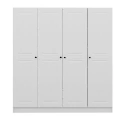 Woody Kledingkast | 100% Melamine Coating | Wit | 180x210x52cm 12 Woody Kledingkast | 100% Melamine Coating | Wit | 180x210x52cm -Collectie Slaapkamermeubels 506MNR2455 20 206 3117