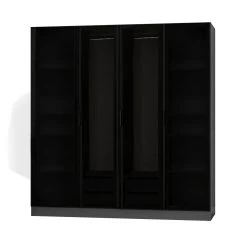 Moderne Antraciet Kledingkast | Woody Fashion | 100% Melamine | 18 Mm | 180x190x52 Cm 11 Moderne Antraciet Kledingkast | Woody Fashion | 100% Melamine | 18 Mm | 180x190x52 Cm -Collectie Slaapkamermeubels 506MNR2474 20 207 9d74