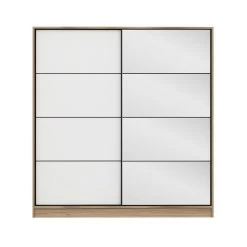 Stijlvolle Woody Kledingkast | 18mm Melamine Coating | Dore Wit". -Collectie Slaapkamermeubels 506MNR2632 20 207 b2dc