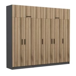 Woody Modegarderobe | Dore | Talrijke Planken 15 Woody Modegarderobe | Dore | Talrijke Planken -Collectie Slaapkamermeubels 506MNR2880 20 204 ec3b