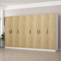 Woody Fashion Noten Garderobekast | 100% Melamine Gecoat | 18mm Dik 15 Woody Fashion Noten Garderobekast | 100% Melamine Gecoat | 18mm Dik -Collectie Slaapkamermeubels 506MNR2909 20 204 8dda