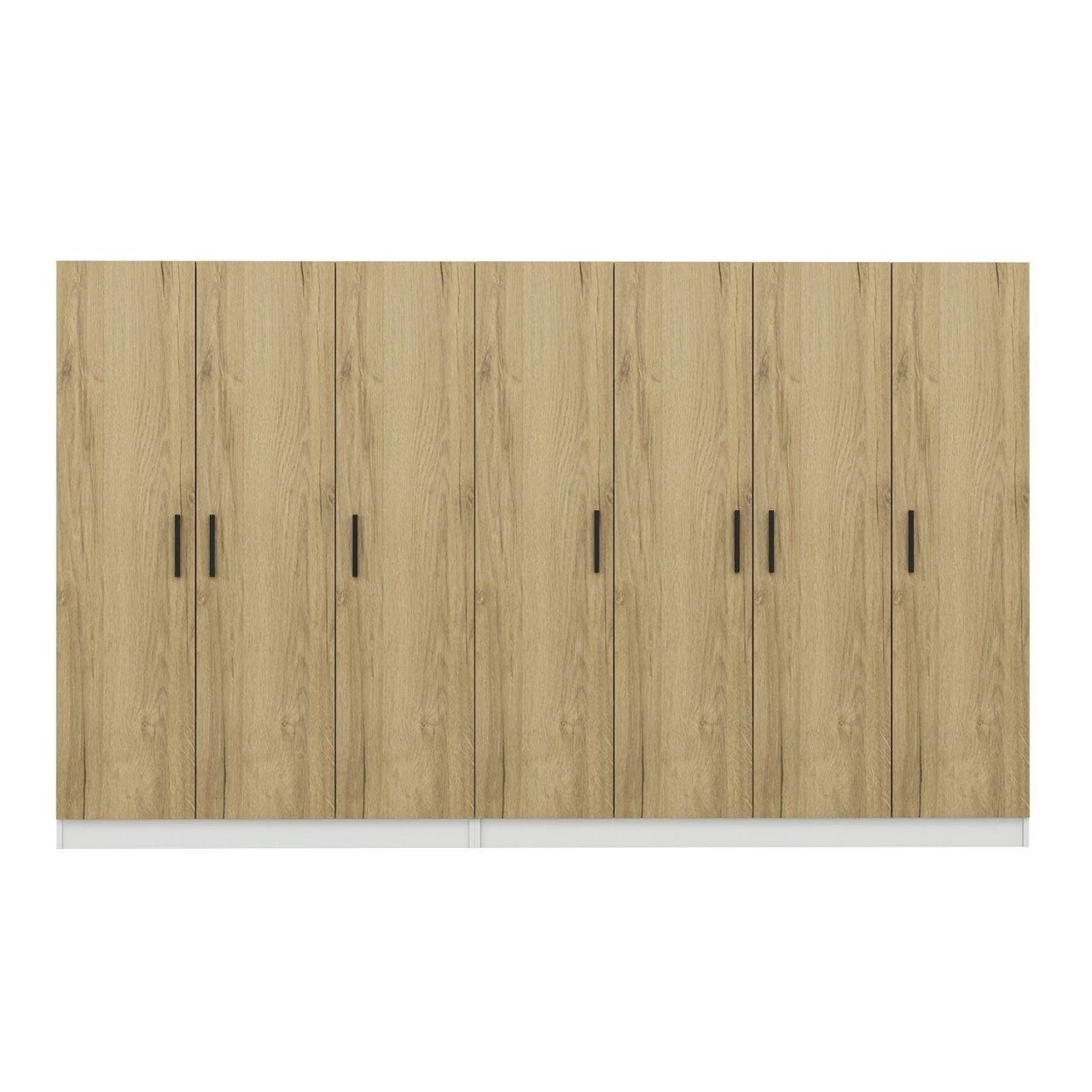 Woody Fashion Noten Garderobekast | 100% Melamine Gecoat | 18mm Dik 5 Woody Fashion Noten Garderobekast | 100% Melamine Gecoat | 18mm Dik - Afbeelding 3