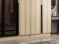 Woody Kledingkast | 100% Melamine | Fume Eik -Collectie Slaapkamermeubels 506MNR3126 20 203 0698