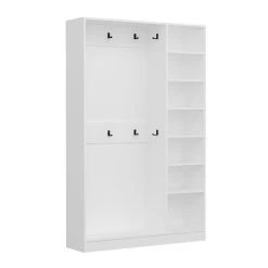 Woody Fashion Zaalstandaard - Wit (135x210x35 Cm) 13 Woody Fashion Zaalstandaard - Wit (135x210x35 Cm) -Collectie Slaapkamermeubels 506MNR3229 20 207 9a22