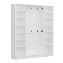 Stijlvolle Halstandaard Van Notenhout | Woody Fashion | 180x210x35cm -Collectie Slaapkamermeubels 506MNR3252 20 207 5fd3