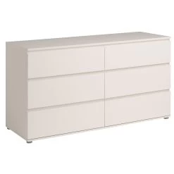 Commode Nux 6 Laden - Wit