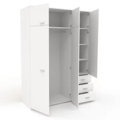 Kledingkast Galaxy 146cm Met 6 Deuren - Wit -Collectie Slaapkamermeubels 5a573c5101c27 pa5366a6pt image 2 1515666513 5366A6PT pers ouvert a5d7