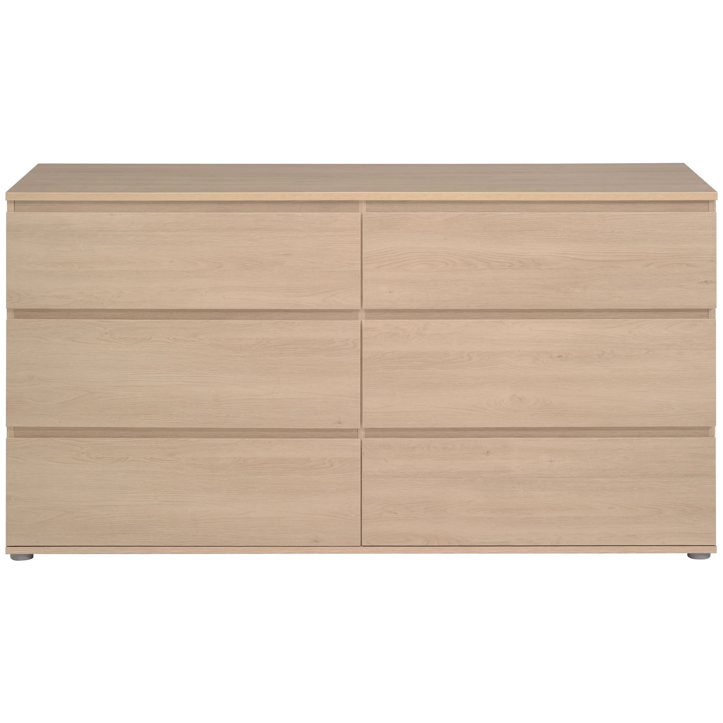 Commode Nux 6 Laden - Eik - Afbeelding 2