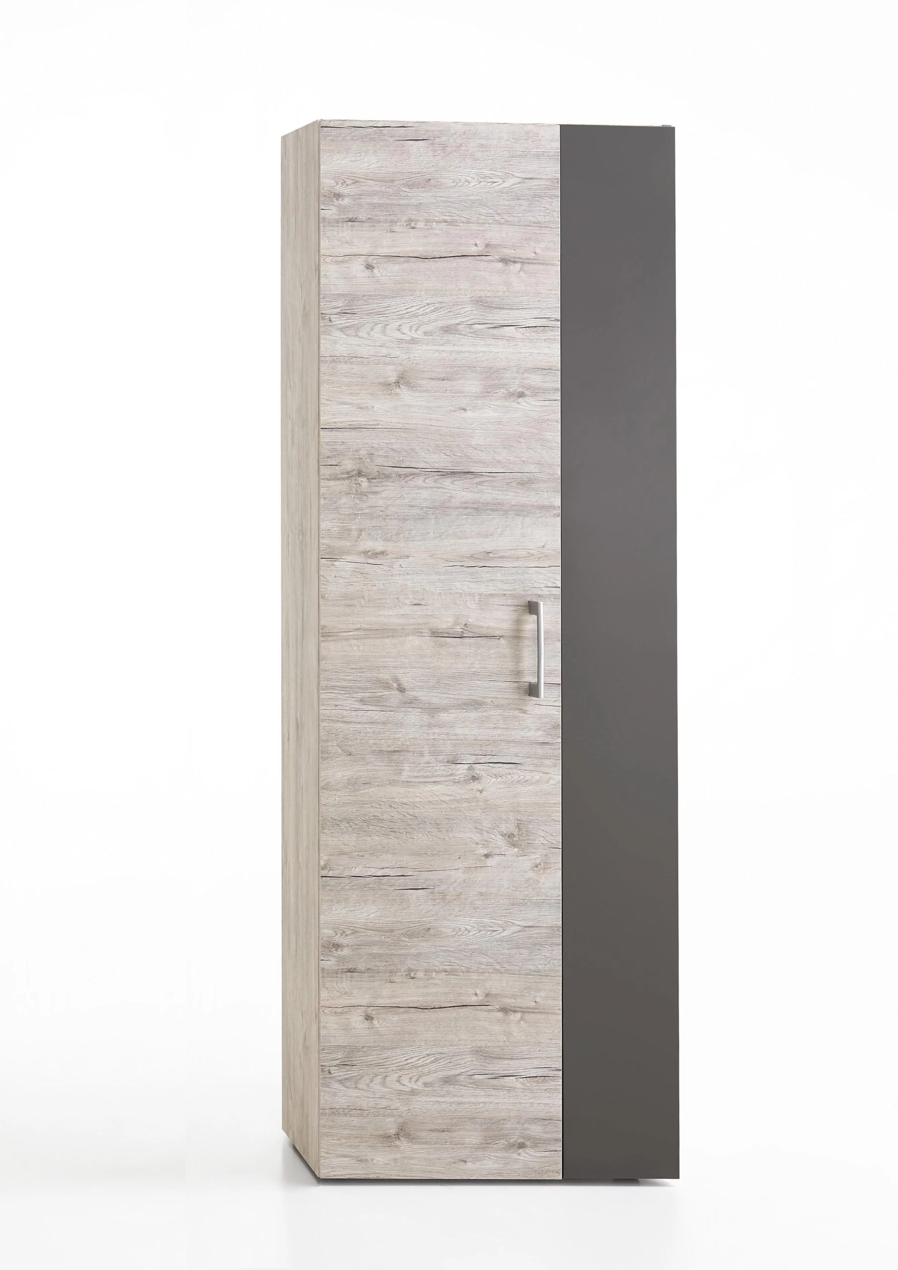 FMD Kleerkast Nala 60cm Met 2 Deuren - Grijze Eik 10 FMD Kleerkast Nala 60cm Met 2 Deuren - Grijze Eik - Afbeelding 8