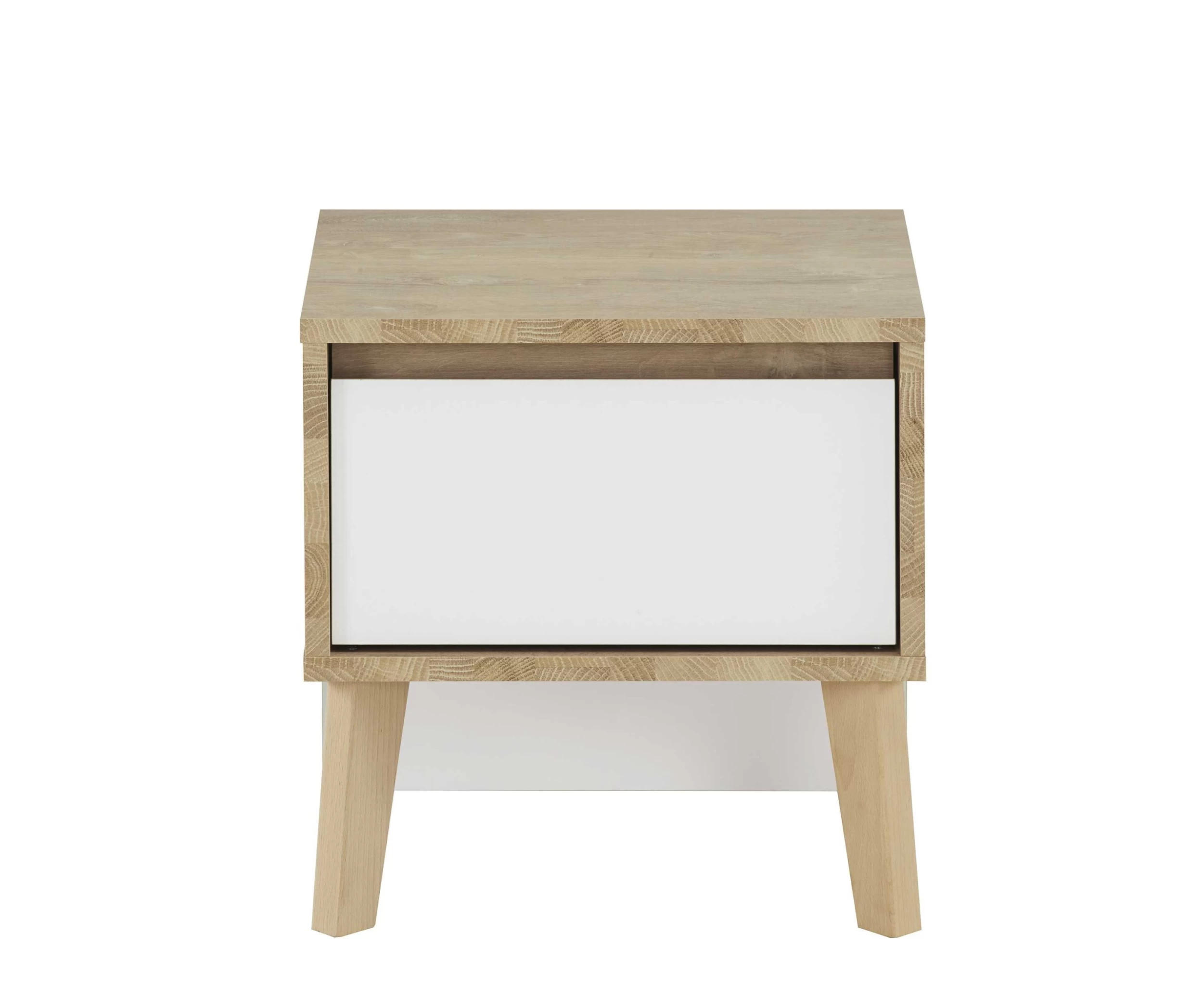 Nachtkastje Lina 1 Lade - Wit 8 Nachtkastje Lina 1 Lade - Wit - Afbeelding 6