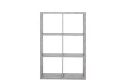 Kolomkast Max 6 Vakken - Beton 7 Kolomkast Max 6 Vakken - Beton -Collectie Slaapkamermeubels 5c49cbac46f89 fn2489 image 3 1548340140 Max 6er sb frontal 73f2