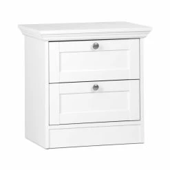 Nachtkastje Landwood Landelijk - Wit