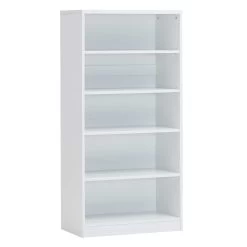 Boekenkast Spacio 72cm Met 4 Legplanken - Wit