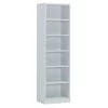Boekenkast Spacio 55cm Met 5 Legplanken - Wit