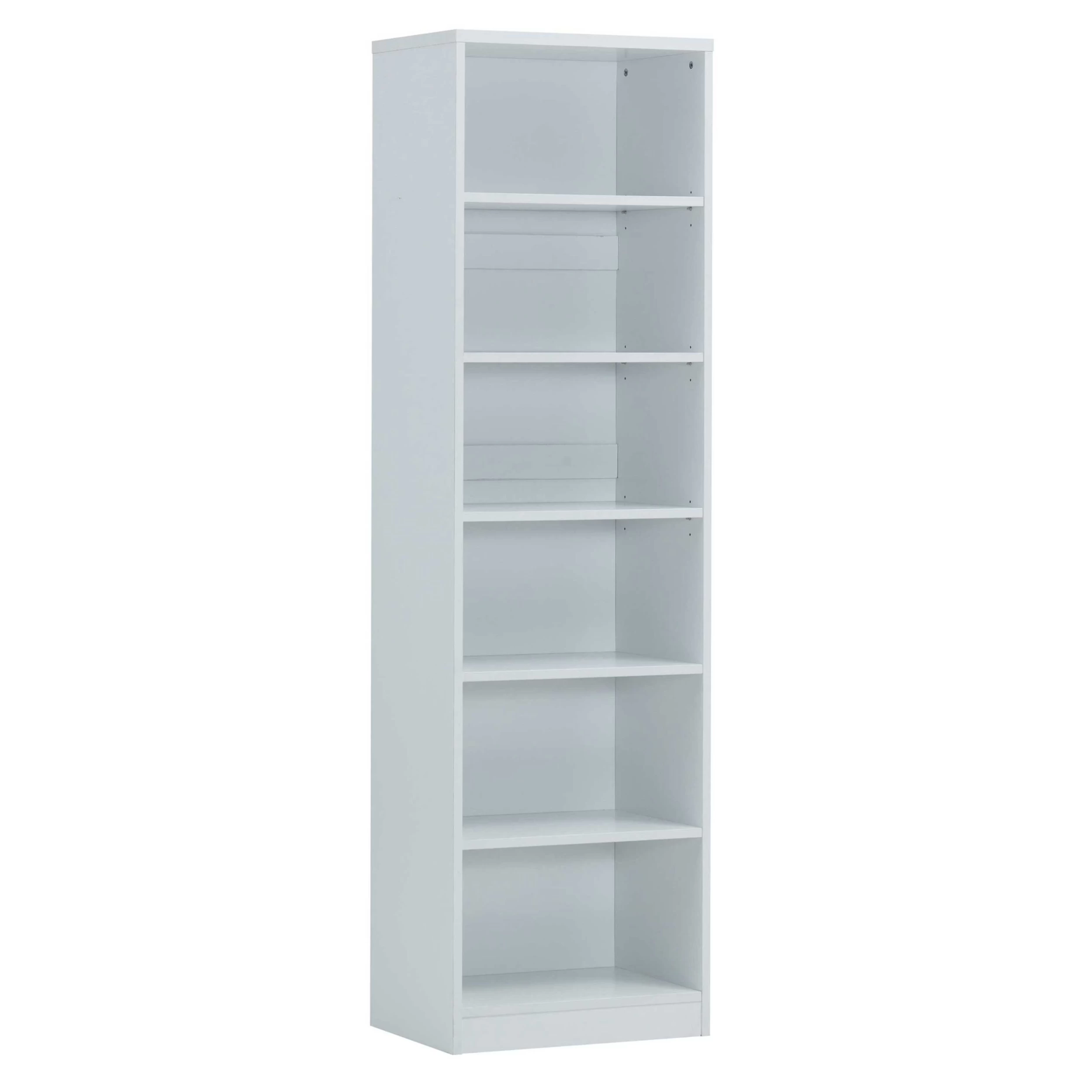 Boekenkast Spacio 55cm Met 5 Legplanken - Wit 3 Boekenkast Spacio 55cm Met 5 Legplanken - Wit