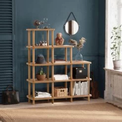 Dora Boekenplank - 100% Gemelamineerd | 120cm Breedte | Atlantic Pine