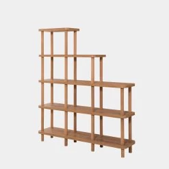 Dora Boekenplank - 100% Gemelamineerd | 120cm Breedte | Atlantic Pine -Collectie Slaapkamermeubels 688DRA1201 20 203 512e