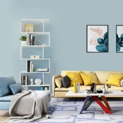 Boekenkast Sybren 6 Vakken - Wit -Collectie Slaapkamermeubels 71rL 4h7TJL. AC SL1000 1dcb