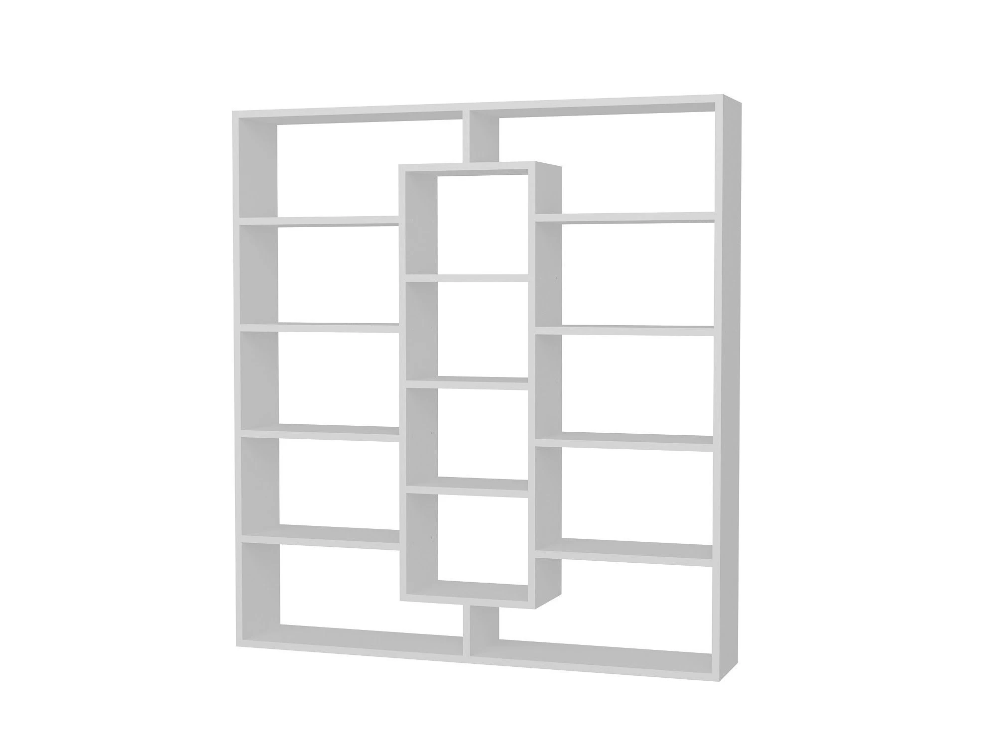 Houten Kunstboekenplank | 125 Cm X 135 | 18 Mm Dikte | Melamine Gecoat | Wit 5 Houten Kunstboekenplank | 125 Cm X 135 | 18 Mm Dikte | Melamine Gecoat | Wit - Afbeelding 3