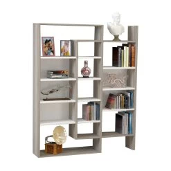 Boekenplank Wooden Art | 94 X 22 X 139,5 Cm | Wit Cordoba-design 6 Boekenplank Wooden Art | 94 X 22 X 139,5 Cm | Wit Cordoba-design -Collectie Slaapkamermeubels 731WAT3626 20 202 1625