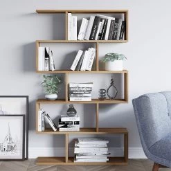 Elegance Boekenplank | 100% Melamine | 18mm Dik | Notenhout | Wandbevestiging