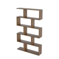 Elegance Boekenplank | 100% Melamine | 18mm Dik | Notenhout | Wandbevestiging -Collectie Slaapkamermeubels 746JUG3604 20 203 ec9f