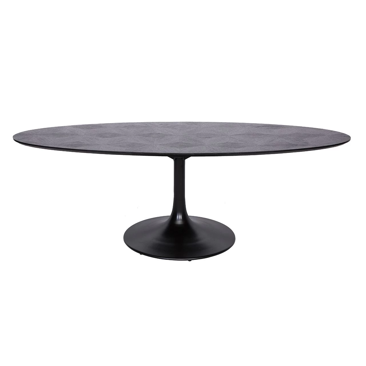 RICHMOND Eettafel Blax Ovaal 230x100 - Zwart 4 RICHMOND Eettafel Blax Ovaal 230x100 - Zwart - Afbeelding 2