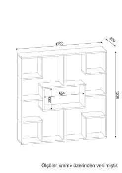 Furny Home Boekenplank 120x123 Cm | 18mm Dik | Wit 7 Furny Home Boekenplank 120x123 Cm | 18mm Dik | Wit -Collectie Slaapkamermeubels 756FRN3606 20 203 1290