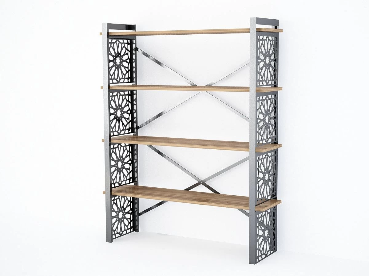 Boekenplank Furny Home | 100% Melaminegecoat | Kleur: Walnootbruin 6 Boekenplank Furny Home | 100% Melaminegecoat | Kleur: Walnootbruin - Afbeelding 4