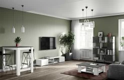 Boekenkast Fame - Wit/beton -Collectie Slaapkamermeubels 7770X8598B2A Iconic Bookcase white and concrete 10 9e3d