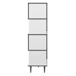 Boekenkast Fame - Wit/beton -Collectie Slaapkamermeubels 7770X8598B2A Iconic Bookcase white and concrete 6 4b55