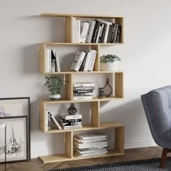 Boekenplank Elegance | Melamine Coating | Eiken Afwerking