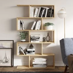 Boekenplank Elegance | Melamine Coating | Eiken Afwerking -Collectie Slaapkamermeubels 793ELG3617 20 202 9e31