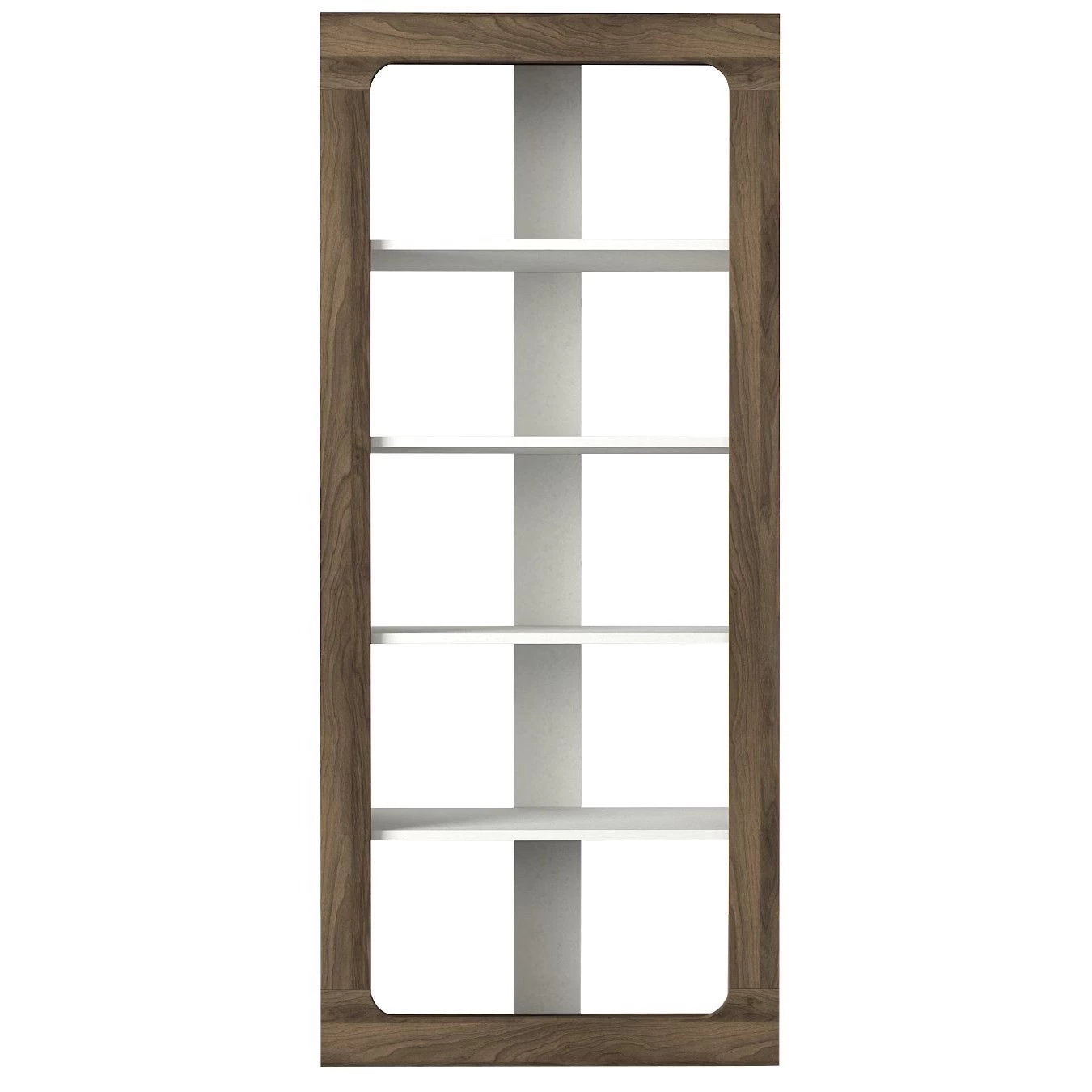 Boekenplank Talon | 75 X 31,1 X 180 Cm | Walnut White 7 Boekenplank Talon | 75 X 31,1 X 180 Cm | Walnut White - Afbeelding 5