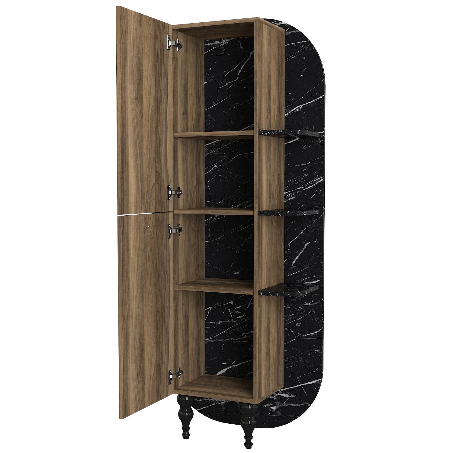 Tera Home Boekenplank | 18 Mm Dikte | Notenhout 5 Tera Home Boekenplank | 18 Mm Dikte | Notenhout - Afbeelding 3