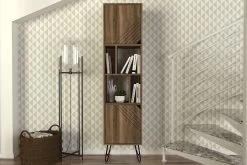 Tera Home Boekenplank | 18mm Dik | Notenhout Afwerking -Collectie Slaapkamermeubels 804TRH3628 20 202 c34f