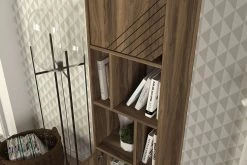 Tera Home Boekenplank | 18mm Dik | Notenhout Afwerking -Collectie Slaapkamermeubels 804TRH3628 20 204 4382