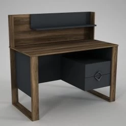 Tera Home 120cm Studiebureau | Gemelamineerd | Noten Antraciet -Collectie Slaapkamermeubels 804TRH3808 20 207 fbc0