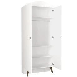 Tera Home 2-deurs Kledingkast | 100% Melamine Coating | 18mm | 90cm Breedte | Wit 12 Tera Home 2-deurs Kledingkast | 100% Melamine Coating | 18mm | 90cm Breedte | Wit -Collectie Slaapkamermeubels 804TRH3907 20 205 ec72